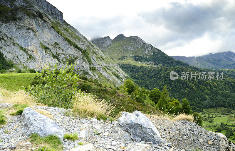 Col d'Aubisque，法国比利牛斯